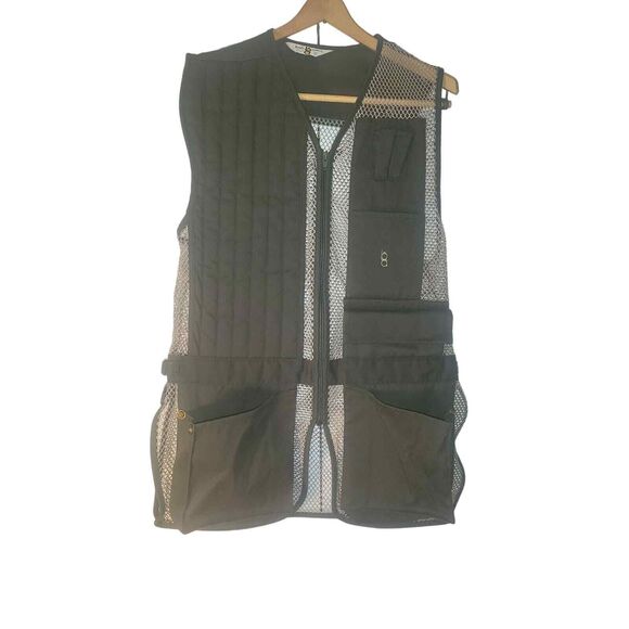 Bob Allen Shooting Vest Green Mesh EUC - Picture 1 of 4